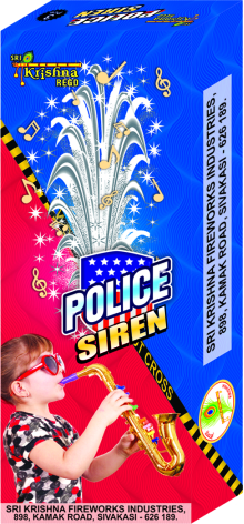 Police Siren (3 Pcs)