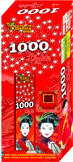 1000 Lights (Crackling) (1 Pcs)