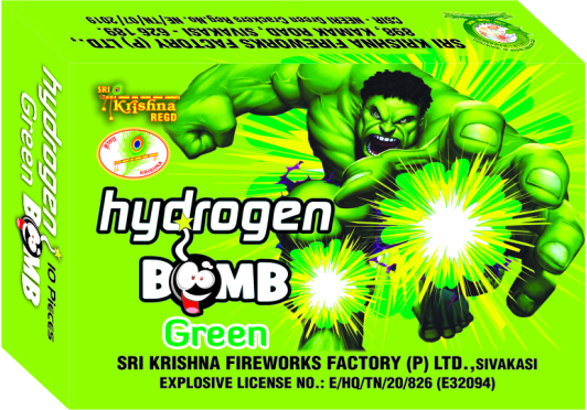 Hydrogen Bomb Green (10 Pcs)