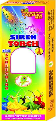 Siren Torch (3 Pcs)