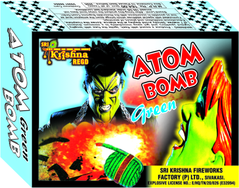 Atom Bomb Green (10 Pcs)